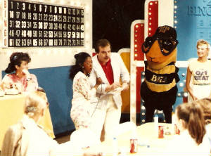 Bri hosted gameshow "$25,000 Bingomania" 1986 