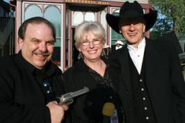 Bri & Orin Friesen's gun at Cattlemans Ball 2008